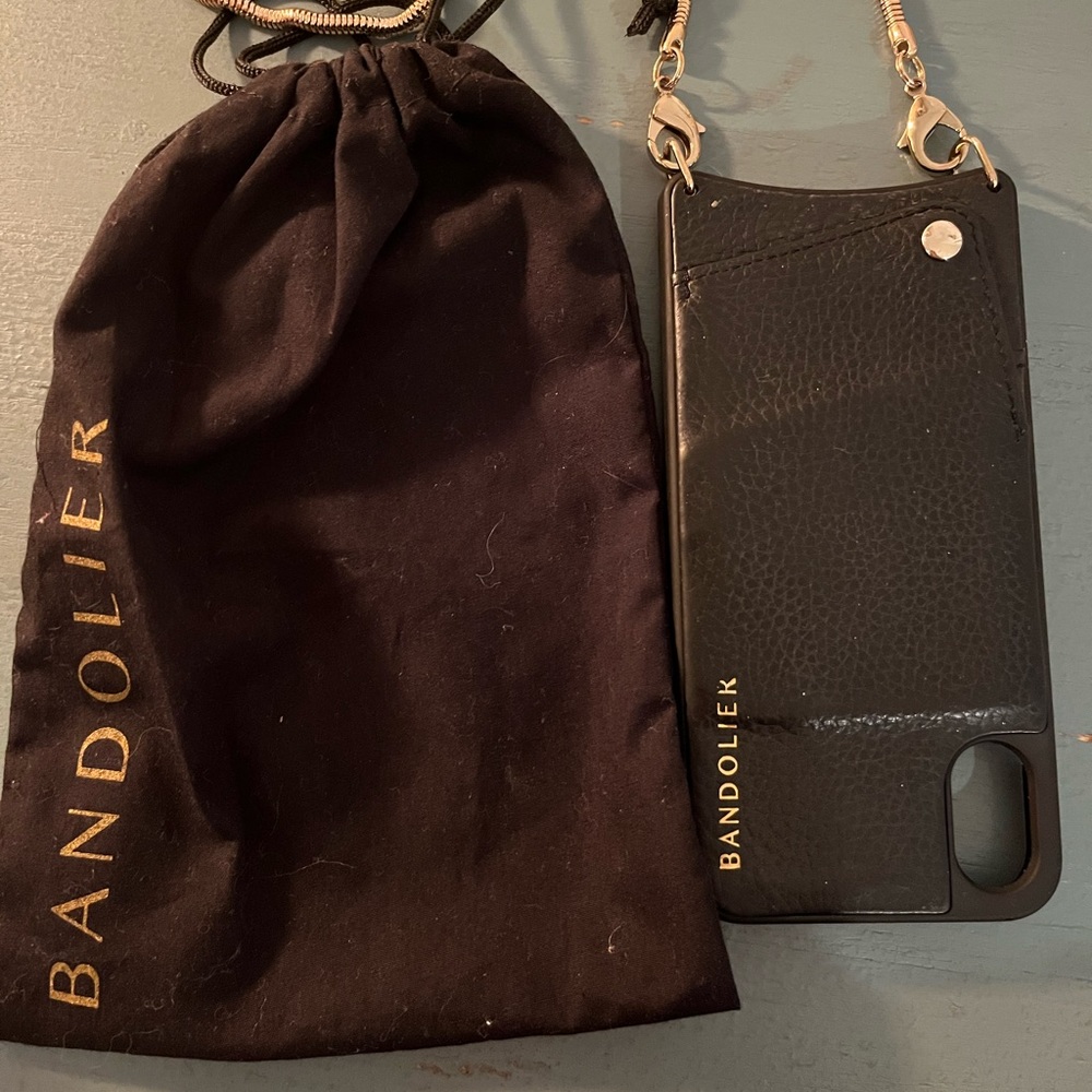 Bandolier case for iPhone X